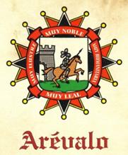 Escudo de armas oficial de Arévalo.