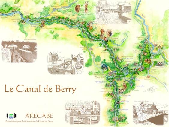 Afbeeldingsresultaat voor canal de berry carte