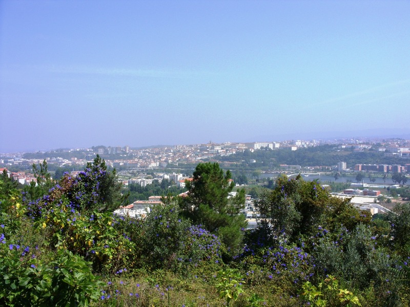 Coimbra vanaf Alto de Santa Clara