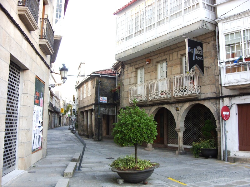 Calle Real in Caldas de Reis